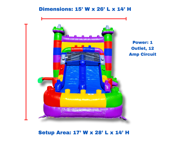 LEGO Combo Bounce House with Water Slide