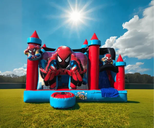 Spiderman Bounce House Combo