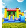 Combo Bounce House with Slide & Climbing Wall