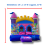 Pink Castle Bounce House
