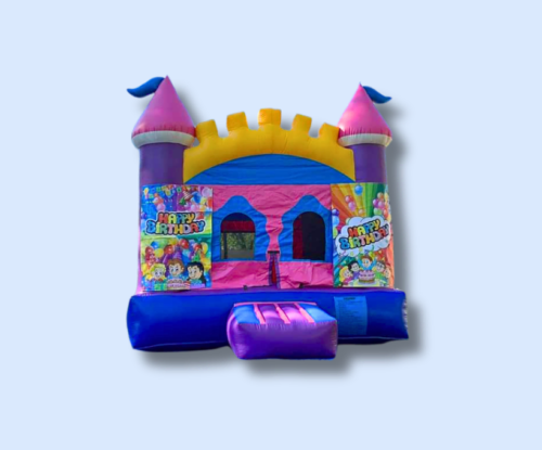 Pink Castle Bounce House