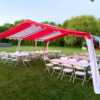 20x20 Red Tent Rental