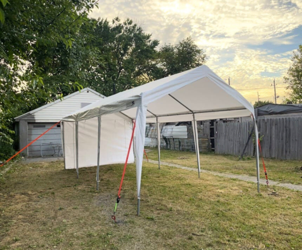 10x20 Tent Rental - Open