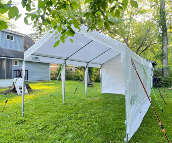 10x20 Tent Rental - Open