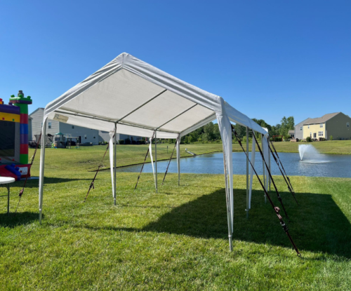 10x20 Tent Rental - Open