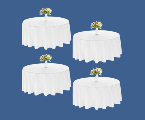 Round Tablecloth for 4 ft Tables