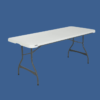 6 ft Rectangular Table for 8 people