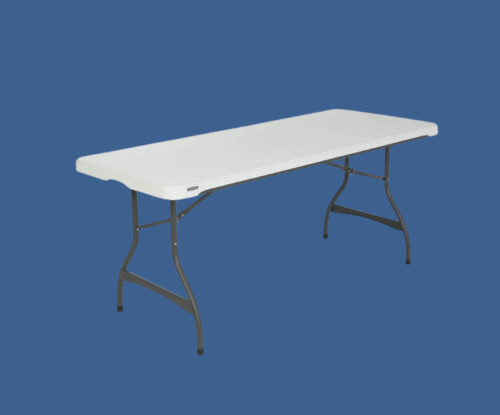 6 ft Rectangular Table for 8 people