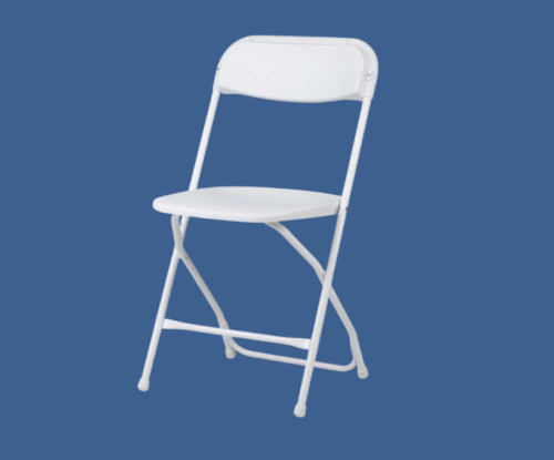 White Folding Chair