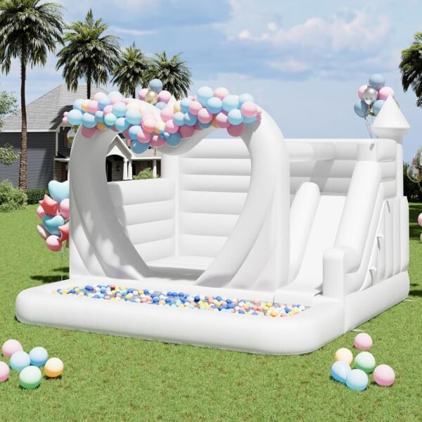 White Heart Bounce House
