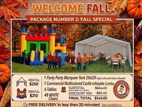 SPECIAL  PARTY PACKET 20X20