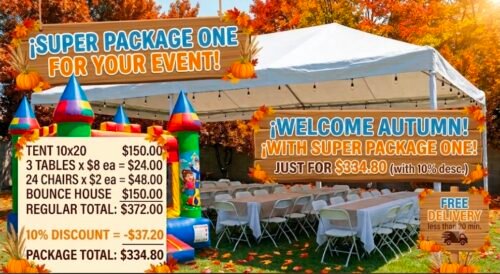 Special Party Packet 10x20