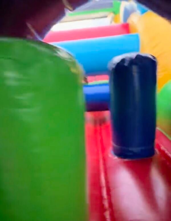 obstacle course bounce house