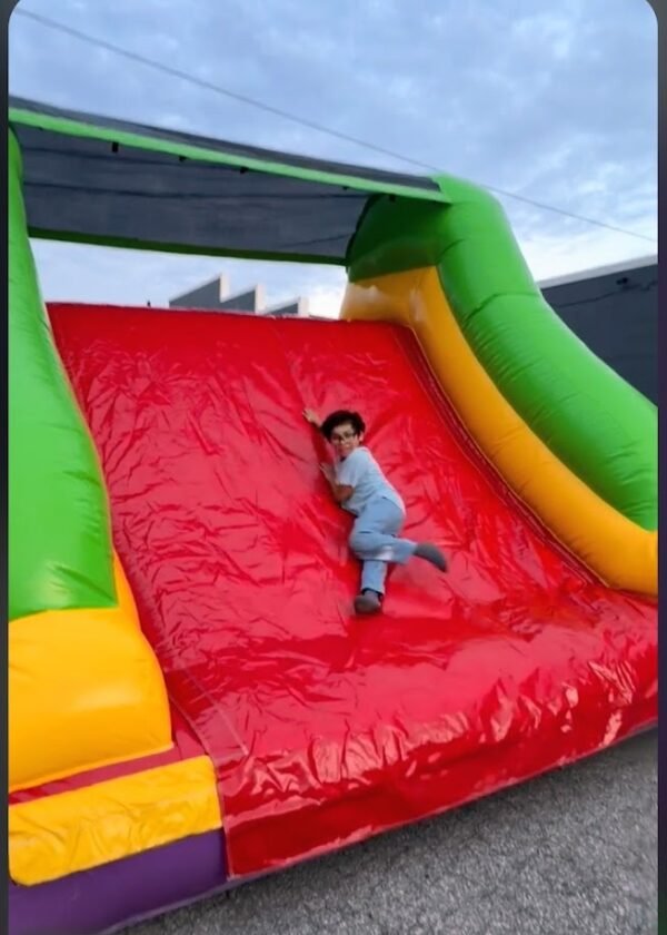 obstacle course bounce house